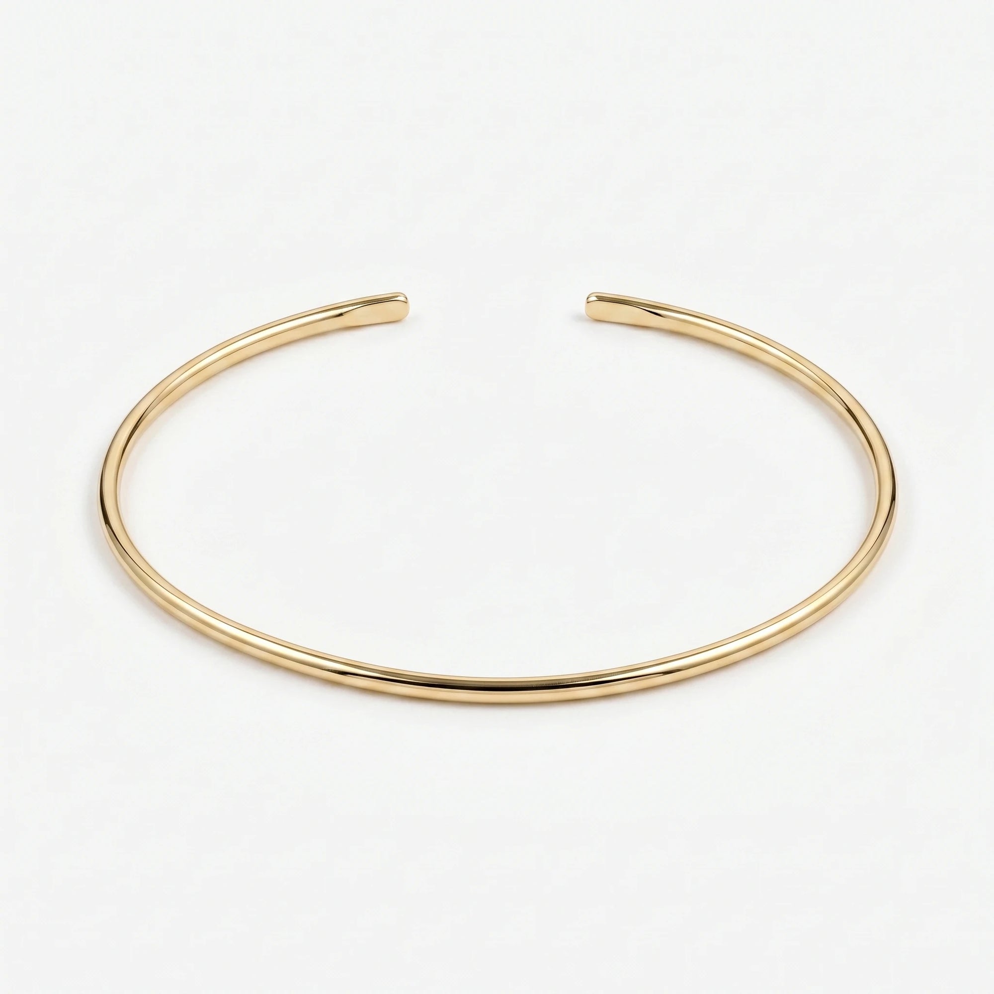 Polished Gold Cuff Bracelet