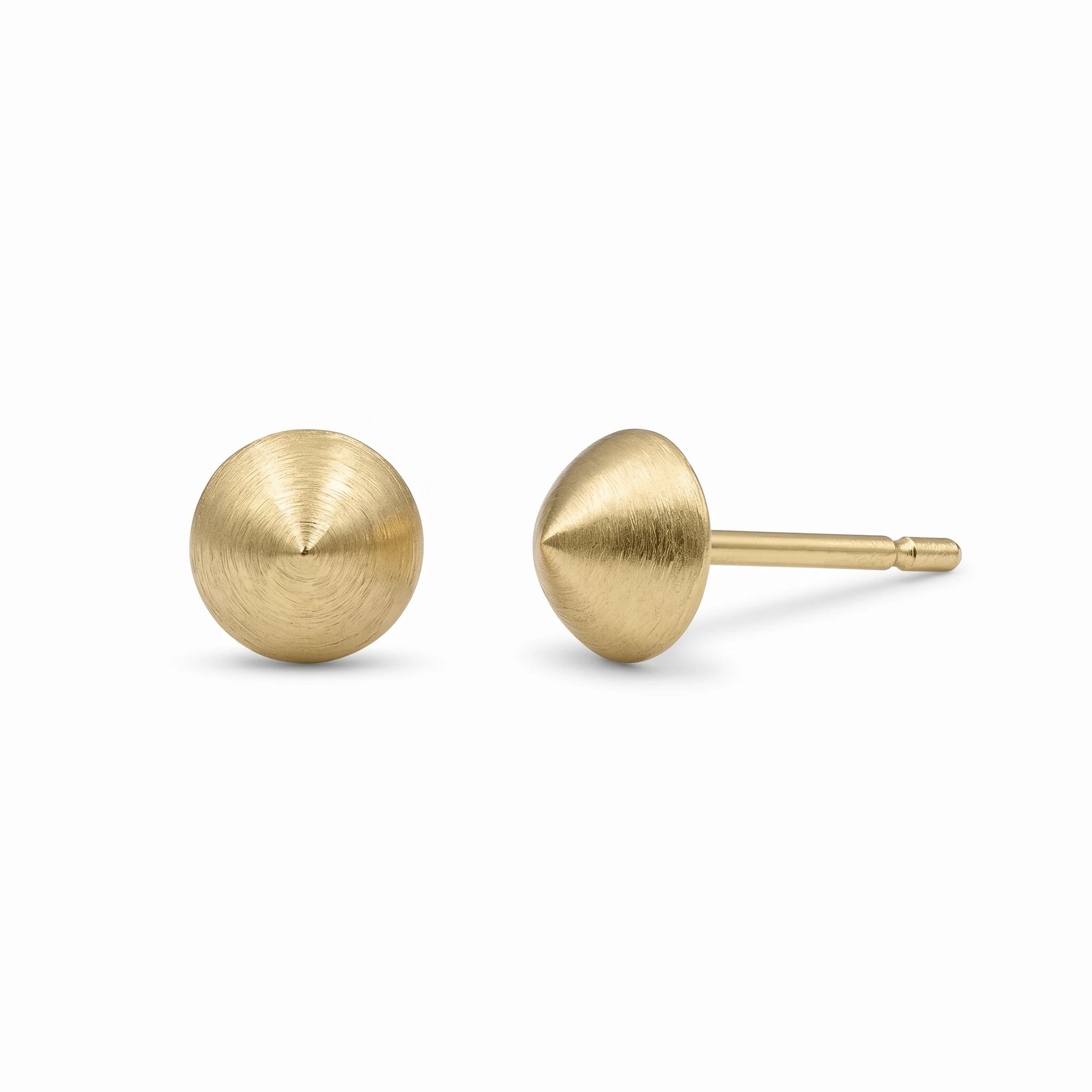 Gold Stud Earrings