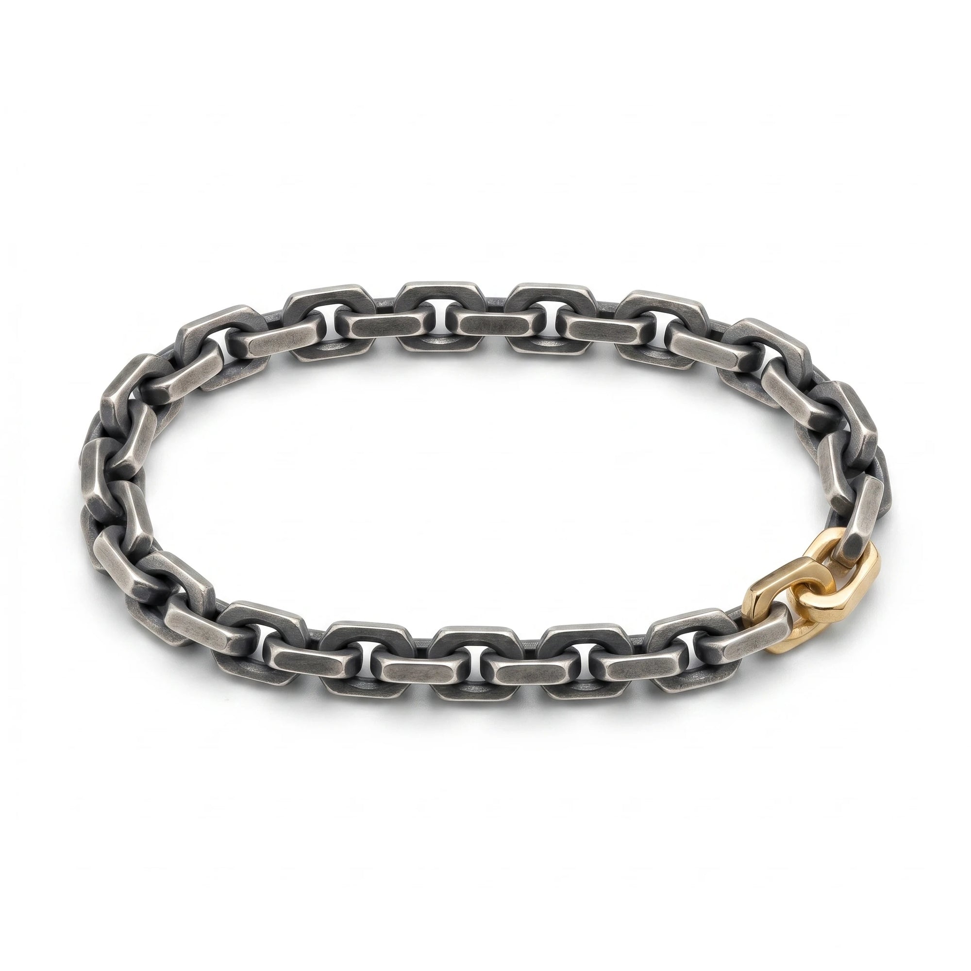 Black Gold Convict Bracelet for Men