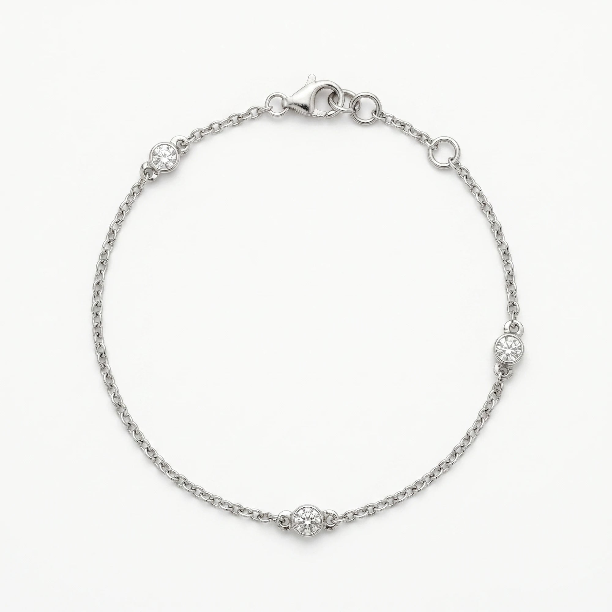 White Gold Diamond Bracelet