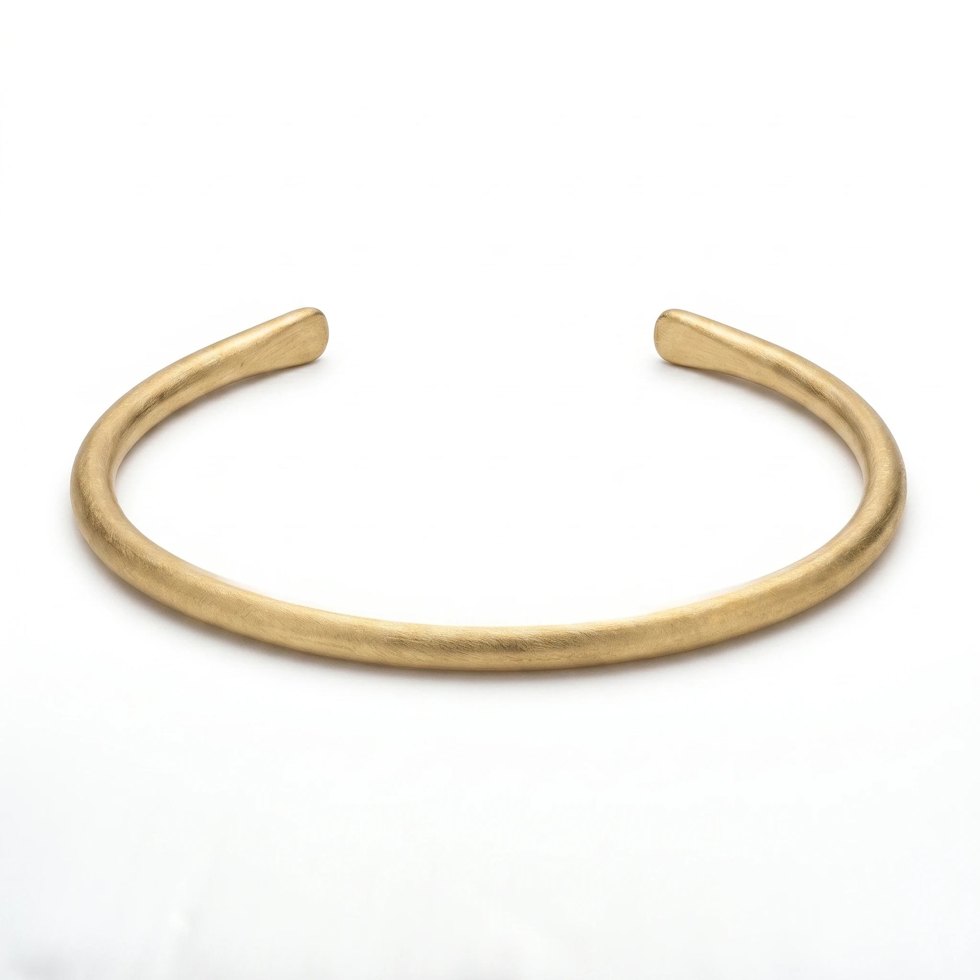 Brushed Gold Cuff Bracelet