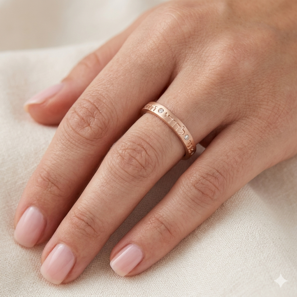 "Ani L’dodi V’dodi Li" Band with Diamonds