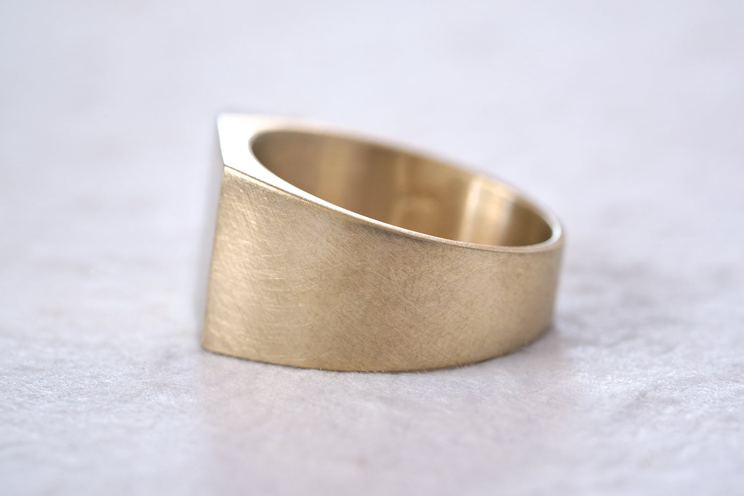 An Impressive Gold Signet Ring