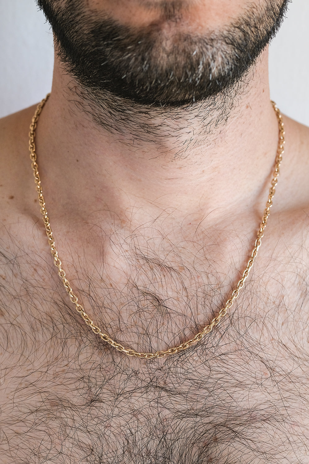 Gold Necklace For Men With Small Links