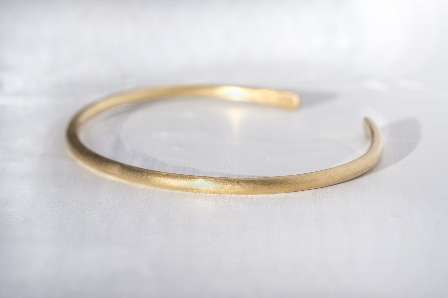 Gold Bracelet For Men - Thin And Smooth 
