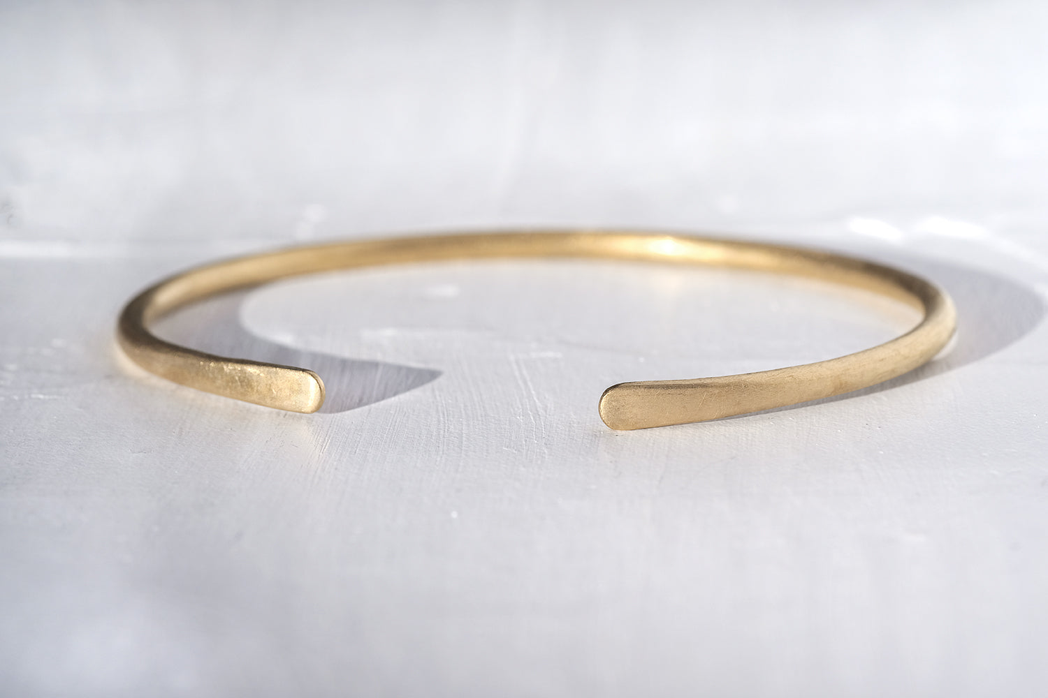 Gold Bracelet For Men - Thin And Smooth 