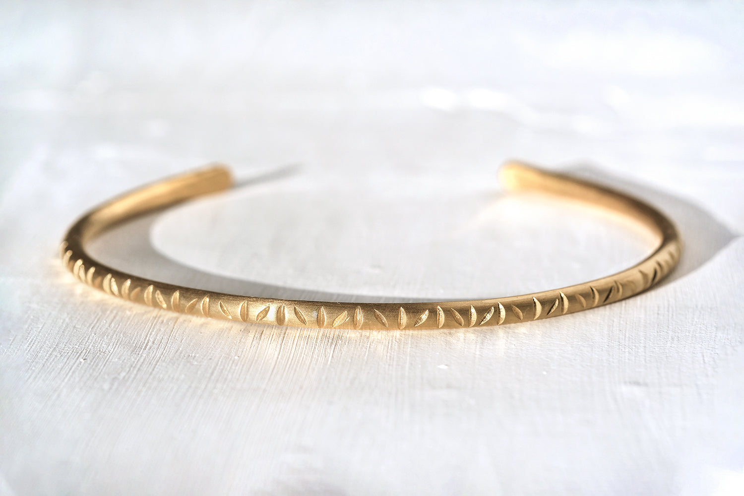 Thin Gold Bracelet For Men - Embellished